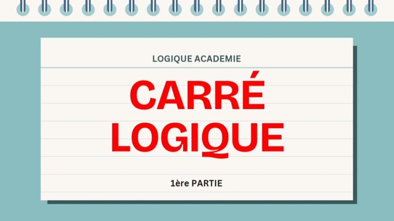 LES CARRÉS LOGIQUES